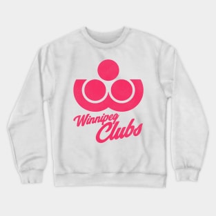 Defunct Winnipeg Clubs Hockey Team Crewneck Sweatshirt